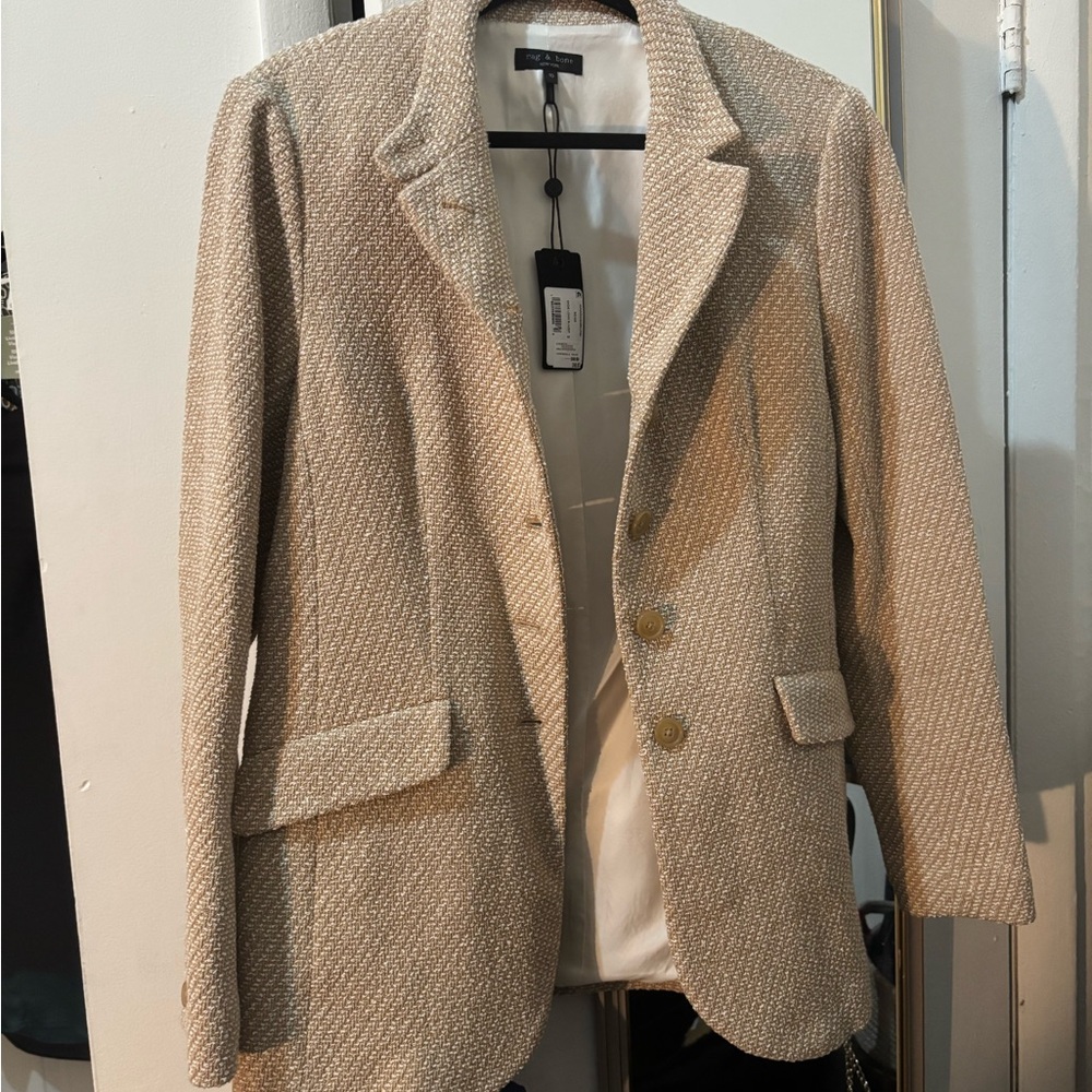 Rag & Bone Elegant Cream Blazer